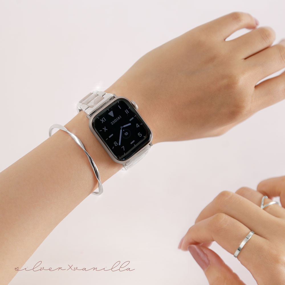 新品　Apple Watch　ベルト　42 44 45 49mm　べっ甲