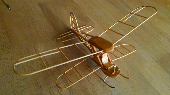 【職人のおまかせ制作】飛行機の木工模型モビール 13枚目の画像