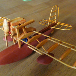 【職人のおまかせ制作】飛行機の木工模型モビール 11枚目の画像