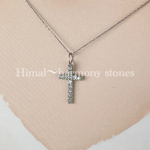 天然ダイヤモンドクロスネックレス 0.3ct/40.7cm/2.36g ZEXIMO公式】 天然ダイヤモンド 0.3ct クロスネックレス