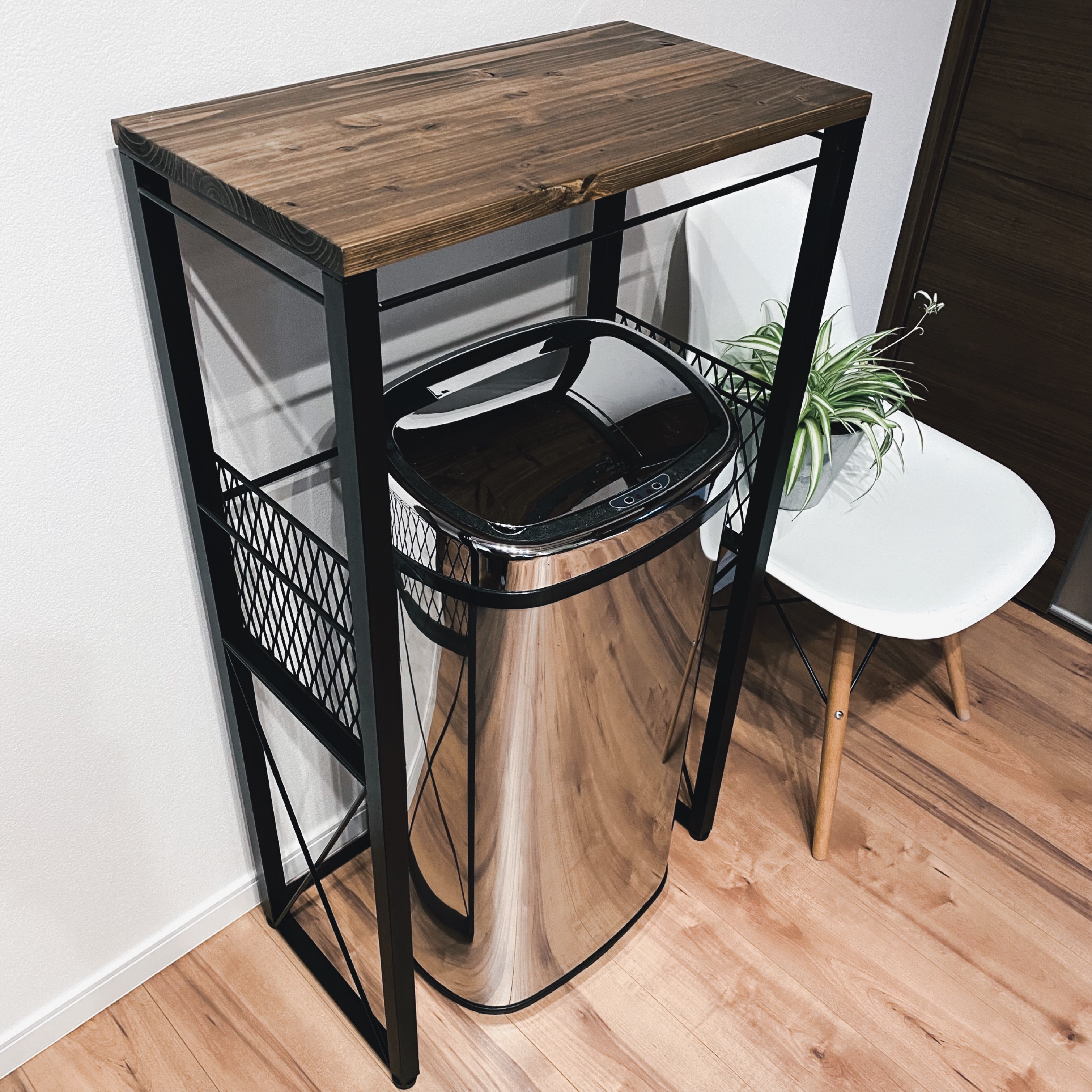 Titto❷     45ℓ ゴミ箱上　ラック