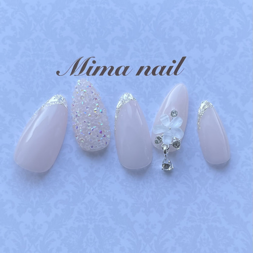 ピクシーネイル　チップ 10個セット シルバー装飾 ゼットネイル(Z.Nail)｜ホットペッパービューティー