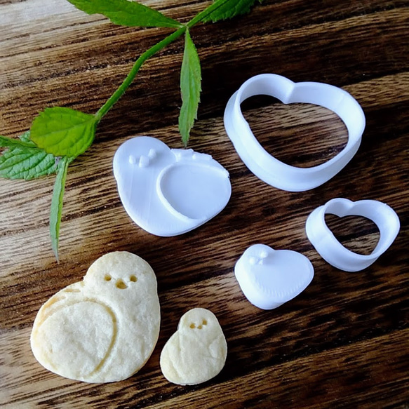 鳥形餅乾模具（雪仙子）/Bird-shaped cookie cutter（Long-tailed Tit) 第4張的照片