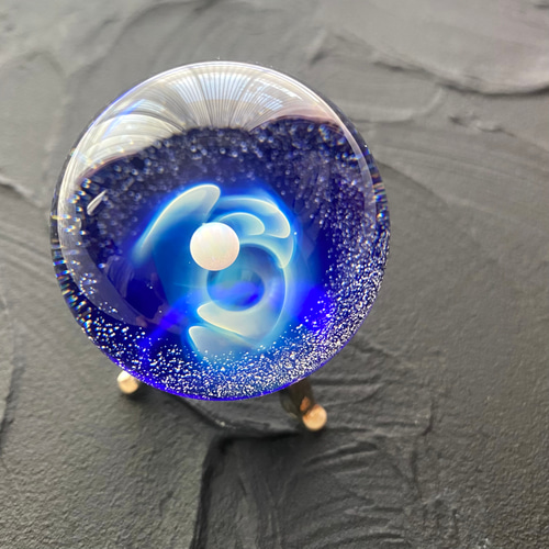 石垣島の宇宙玉 〜Black&white opal〜 石垣島の宇宙玉 〜Black&white opal〜