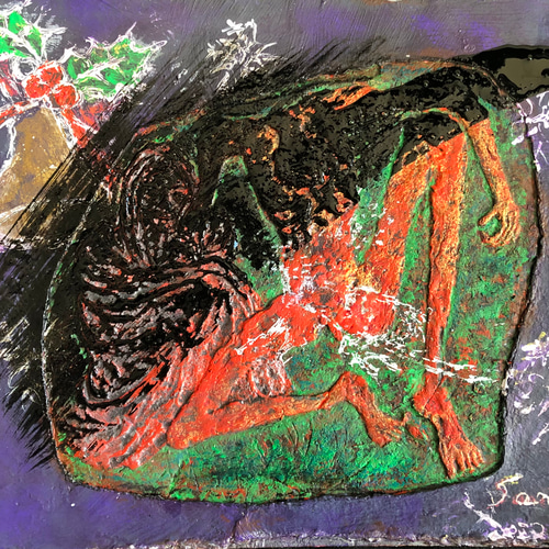 プーチン　絵画 神戸三太郎（CANBEESANTA）作 『プーチン大統領閣下に贈る』#3
