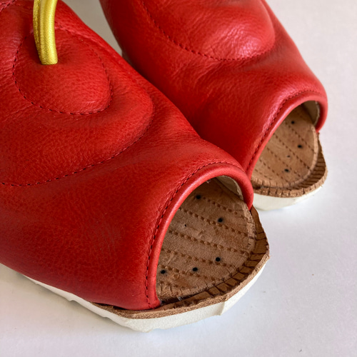 feet* スノーボード用サンダル 赤 snowfeet* スノーボード用サンダル 赤