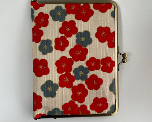 通帳ケース　花柄 ele-wallet-004_top.jpg