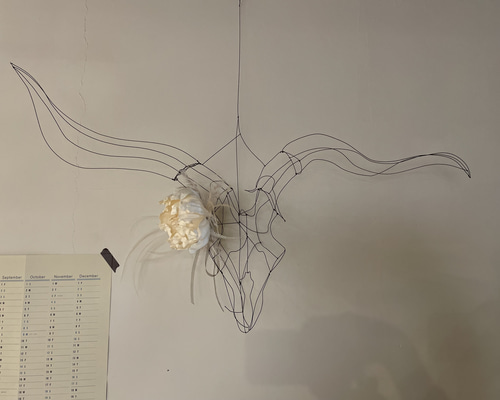 骨と花 彫刻 TKC 通販 15181486｜Creema(クリーマ) ハンドメイド