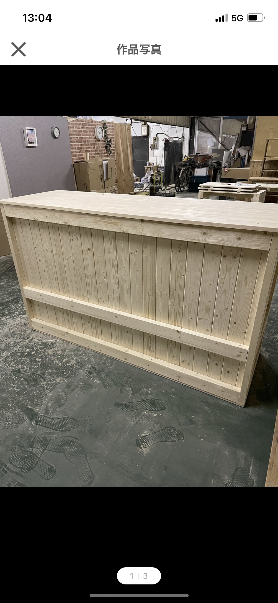 キッチンカウンター　レジカウンター　受付カウンター　設置料込み 44,850円