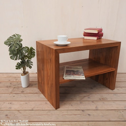 オールドチーク無垢材 オーディオラック 70cmNR ローテーブル TVボード