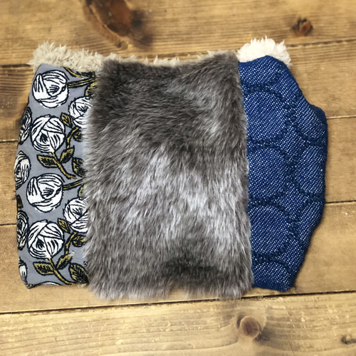 ミナペルホネンhandmade あったか〜いひねりスヌード スヌード Rose