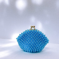 豆っこ ピンク ビーズ がま口 ビーズ編み がま口 Bright Ange 通販