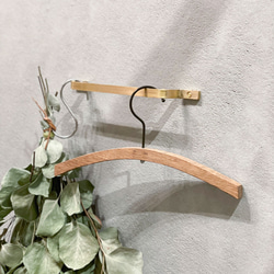 ＼送料無料／[Brass Bar Hanger]真鍮バーハンガー ドア取手 傘掛け 植物 収納 店舗什器-134_b- 7枚目の画像