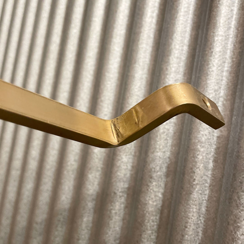 送料無料／[Brass Bar Hanger]真鍮バーハンガー ドア取手 傘掛け