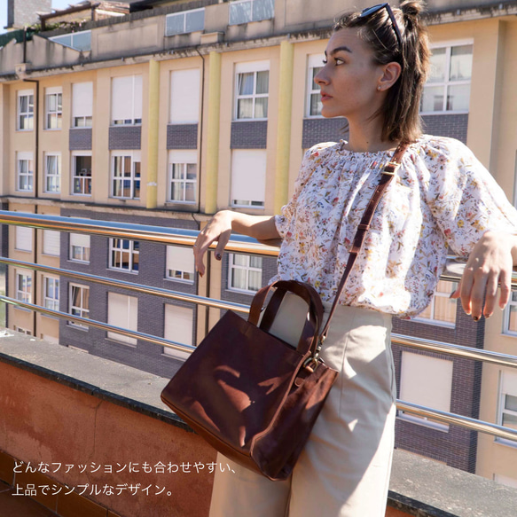 【限時特惠，享25%折扣】【便捷收納，分類整理】義大利真皮包，酒紅色 HAB017 第8張的照片