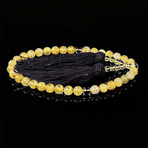 お念珠ゴールドルチル