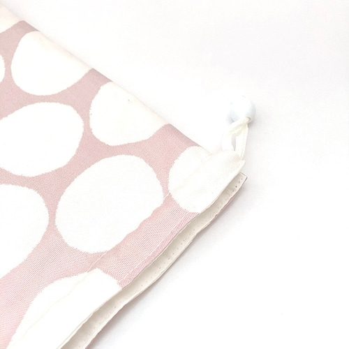 入園入学3点セット 水玉 くすみピンク［受注製作］ その他入園グッズ