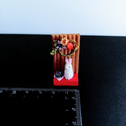 miniature※ミニチュア干支飾り（うさぎ） 4枚目の画像