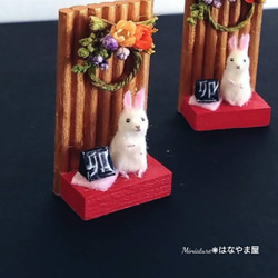 miniature※ミニチュア干支飾り（うさぎ） 2枚目の画像