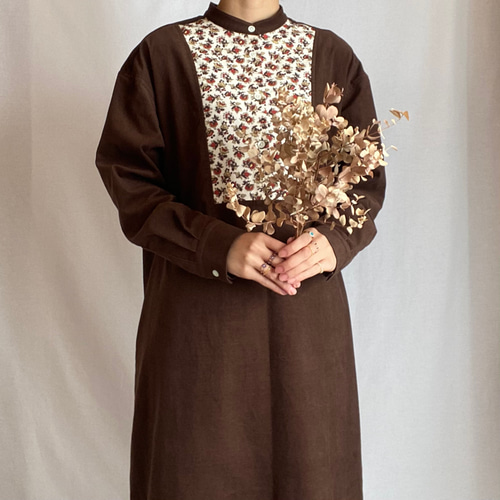 願うあの子の One-peace*̣̩⋆̩* 》11/コーデュロイ/ダークブラウン  