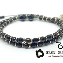 【BG】Buffalo horn 2Wrap Bracelet 〈BG22B0005〉 2枚目の画像