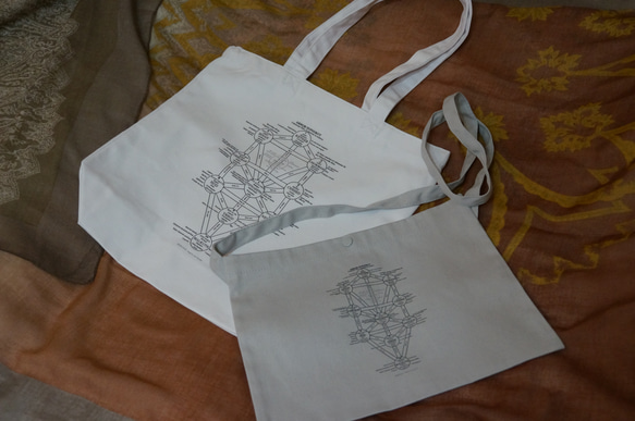 《受注制作》【ARBOR SEPHIROT】トートバッグ 6枚目の画像