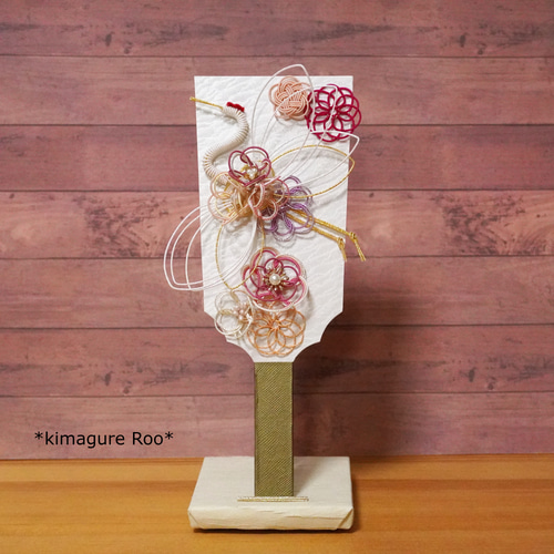 羽子板 結納水引 結納品の水引をリメイク｜羽子板｜結納ドットコム 製作例1-10