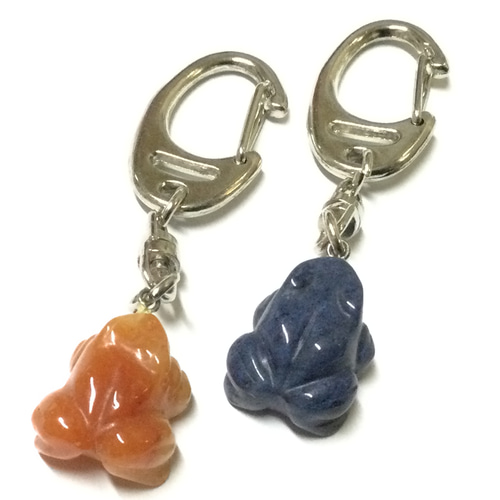 ストラップB-⑥【シアワセはこぶカエルくん♬】 ストラップ - FROGS