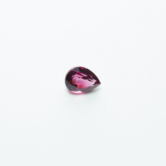 1月誕生石 赤紫色ロードライトガーネットのシルバーリング(Silver950/指輪) 8枚目の画像