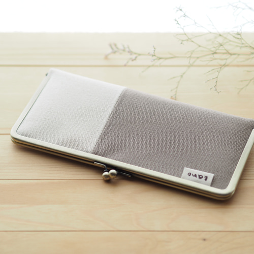 №704【DENIM✖️LongWallet】デニムリメイク長財布 ヒョウ柄