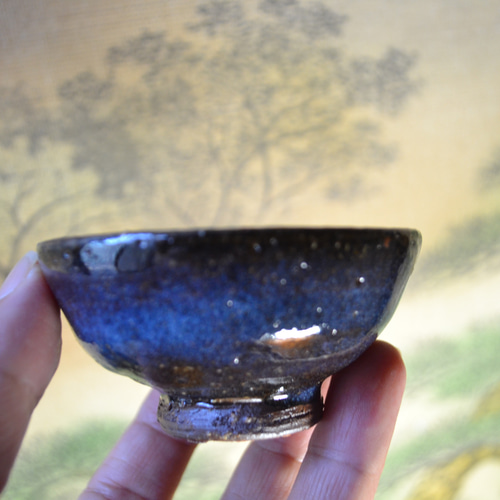 萩焼　ぐい呑み 楽天市場】萩ぐい呑み 山根清玩作（桐箱入）【2個組】 山根清玩