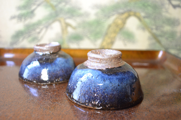 萩焼　ぐい呑み　おちょこ 0_69f276951d6eb70f9eec21a798d6