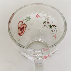 冬用マグカップ・ダーラナホース（白）暖かいのもOK 9枚目の画像