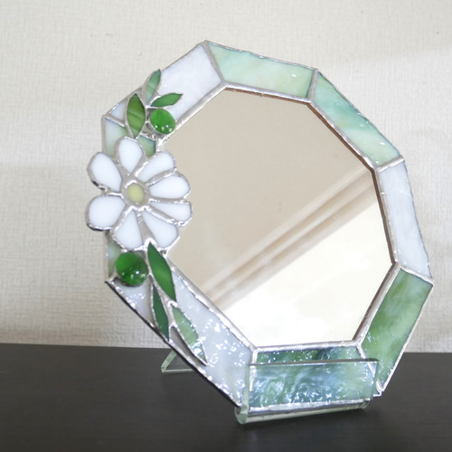 ステンドグラス底面ミラー花BOX ステンドグラス底面ミラー花BOX Amazon｜カラフル ステンド