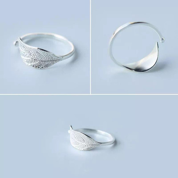 Silver Free Ring  SV925　美しき曲線 3枚目の画像
