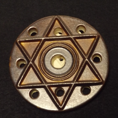 機能性セラミック奇瑞セット（大）地場調整・波動調整装置 六芒星 結界