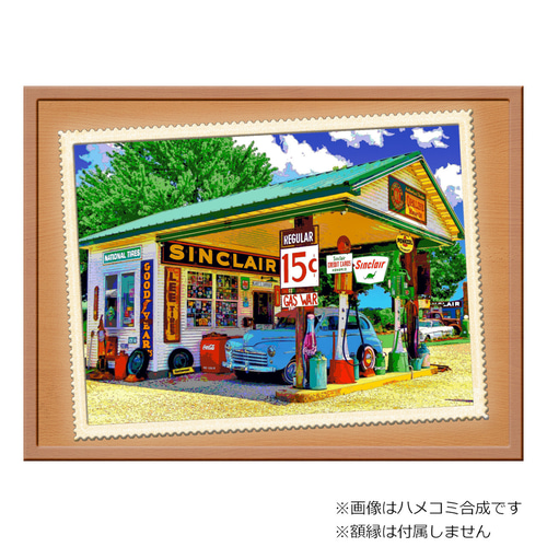 選べる3枚組ポストカード】アメリカ ルート66沿いの古いガソリン 選べる3枚組ポストカード】アメリカ ルート66沿いの古いガソリン