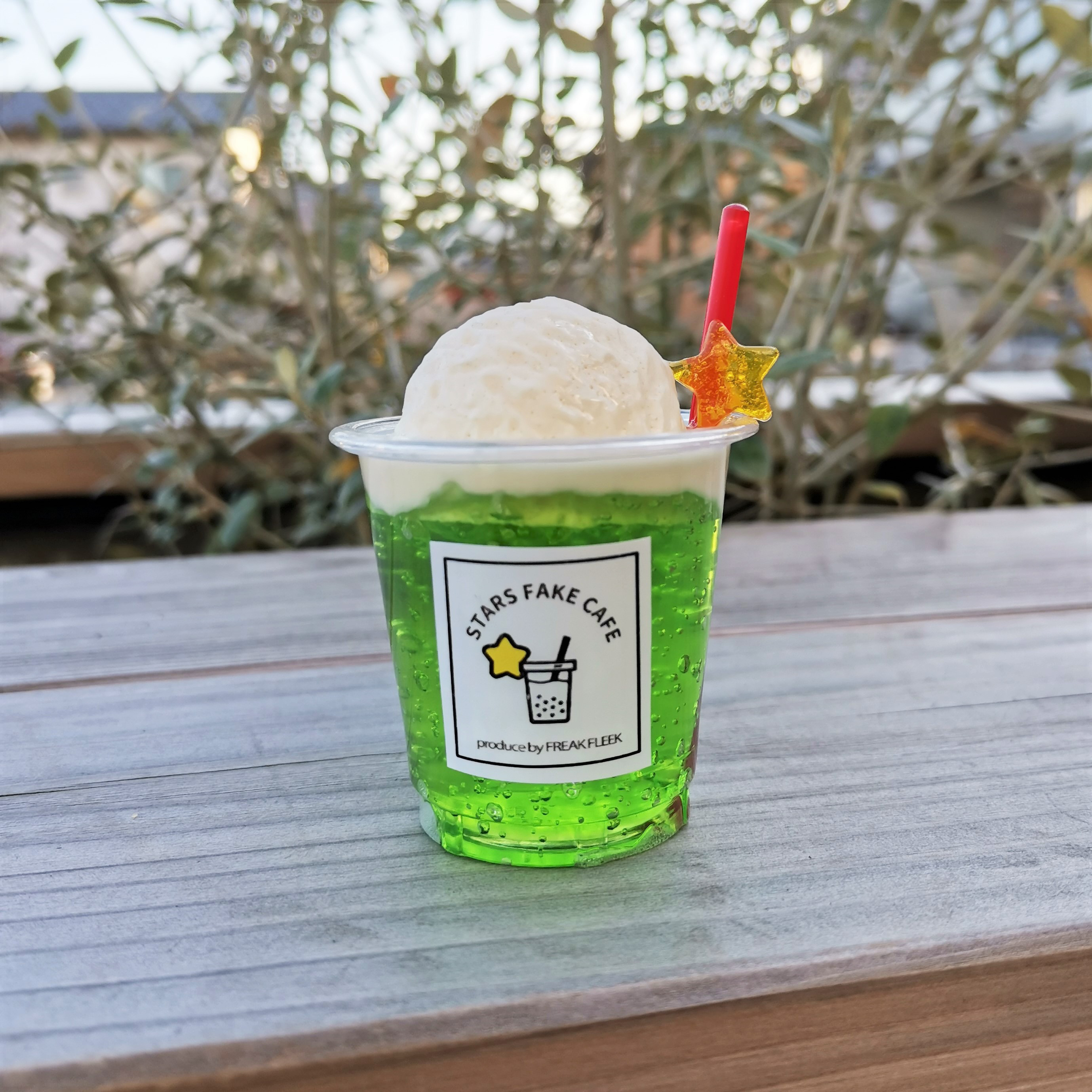 ジェラート クリームソーダ フェイクドリンク フェイクスイーツ