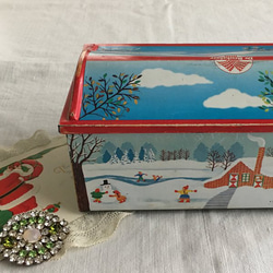 オランダ 冬模様の缶♪ アンティーク雑貨 その他雑貨 *LULU｜フランス