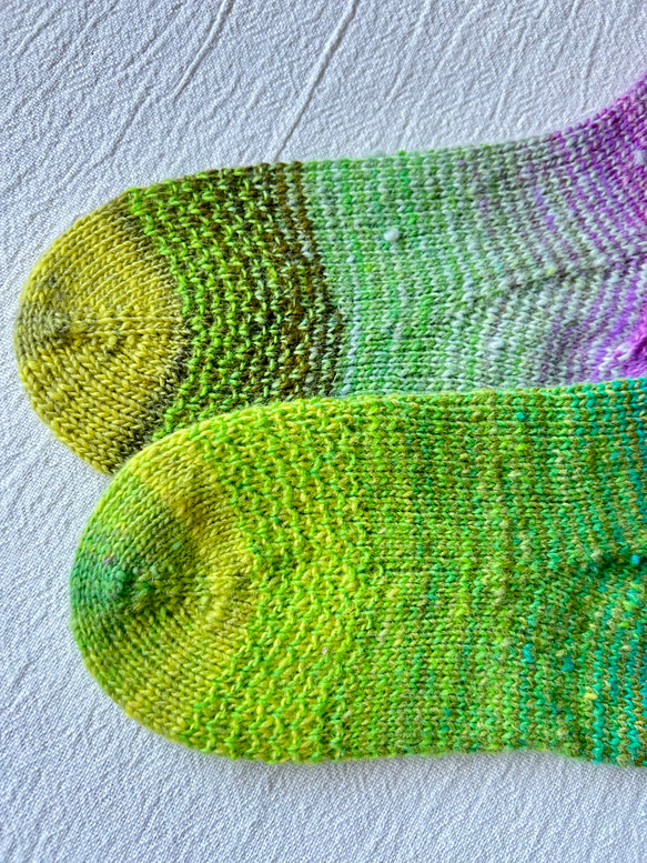 手編みの靴下　- noroyarn - 6枚目の画像