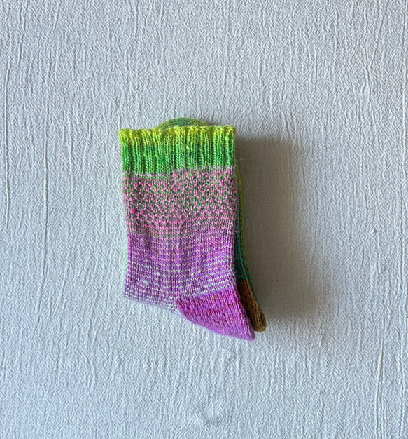 手編みの靴下　- noroyarn - 9枚目の画像