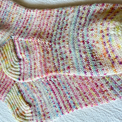 手編みの靴下   - pastel color - 7枚目の画像