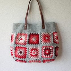 かぎ針編み モチーフ繋ぎのブランケット 大きいサイズ その他