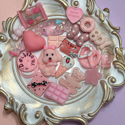 在庫品SALE◇14kgf◇ピンククォーツのゆめかわチャーム 在庫品SALE◇14kgf◇ピンククォーツのゆめかわチャーム 在庫品SALE