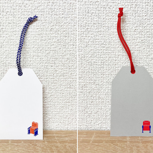 良席祈願」お守り風メッセージカード2種セット メッセージカード SAZ