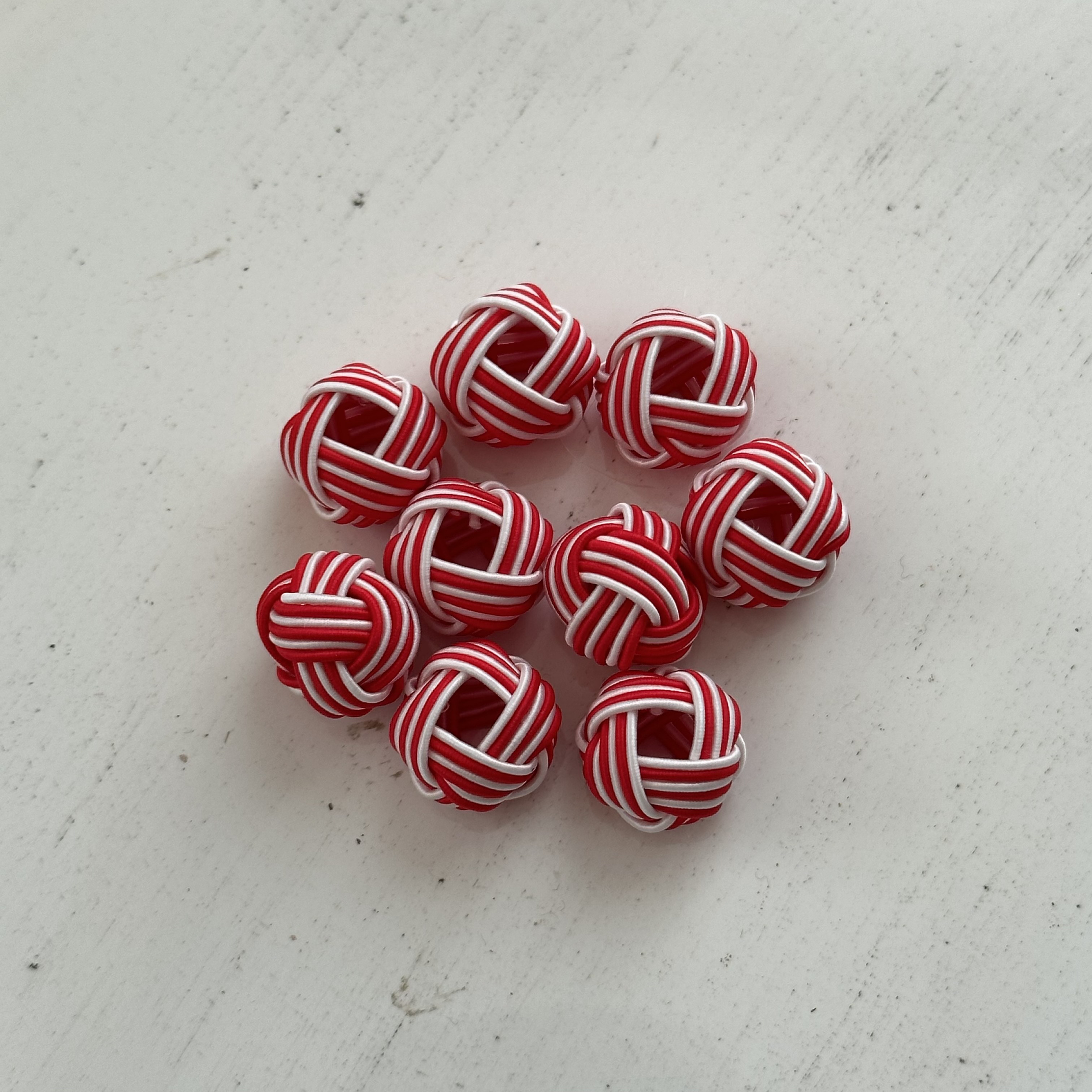 マロン　水引玉結び 赤500個 マロン 水引玉結び 赤500個 楽天市場】水引 玉結び（日用品雑貨