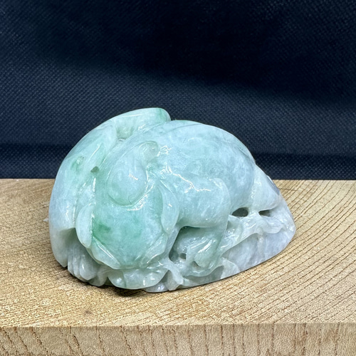 国宝級 糸魚川産最高級翡翠 精密彫刻貔貅 彫刻 ケンちゃんの 国宝級 糸魚川産最高級翡翠 精密彫刻貔貅 彫刻 ケンちゃんの