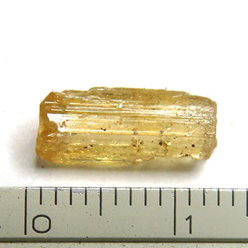 トパーズ 原石 ブラジル産 3ct ルース 結晶 インペリアルトパーズ