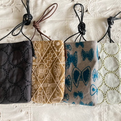 ☆myu myuミナペルホネン ハンドメイド ミニポーチ9点 ミナペルホネン