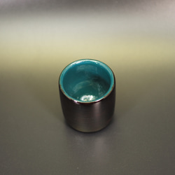 Urushi Bowl  (酒器) 　　 黒漆銅粉蒔摺漆浅黄色漆　③ 4枚目の画像